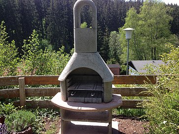 Ferienhaus in Lenzkirch - Garten mit Grill