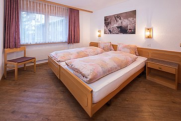 Ferienwohnung in Saas-Fee - Schlafzimmer