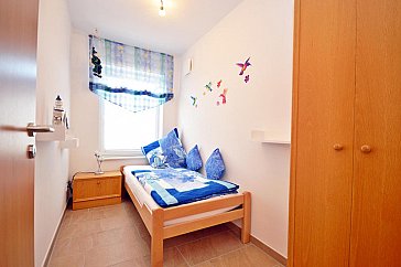 Ferienwohnung in Norden - Das separate Schlafzimmer