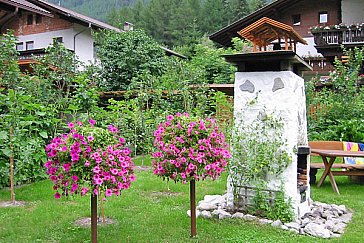 Ferienwohnung in St. Jakob, San Giacomo - Garten