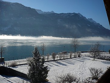 Ferienwohnung in Brienz - Aussicht im Winter