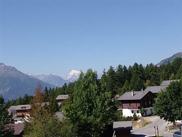 Ferienwohnung in Bellwald - Panoramasicht