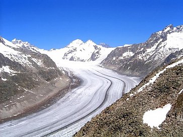 Ferienwohnung in Bellwald - Aletschgletscher