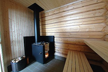 Ferienhaus in Malung - Sauna mit spektakulärem Blick auf den See