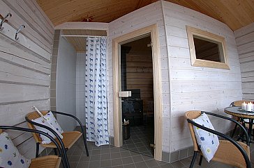 Ferienhaus in Malung - Nach der Sauna ein Sprung in den See