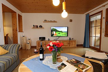 Ferienwohnung in Bernau im Schwarzwald - Wohnzimmer Wohnung 2