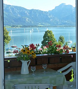 Ferienwohnung in Dietringen - Ausblick vom Balkon
