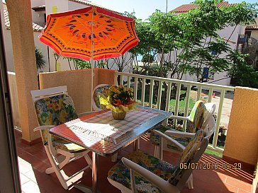 Ferienwohnung in Port Leucate - Balkon