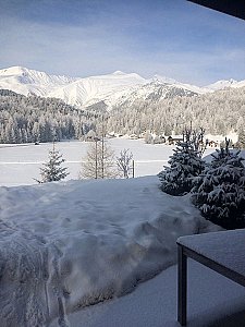 Ferienhaus in Davos-Laret - Winterimpression