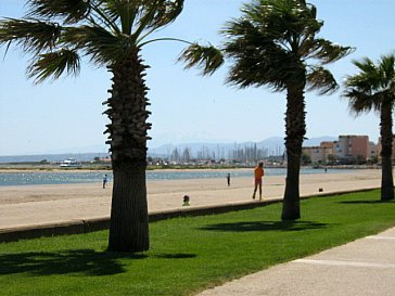 Ferienhaus in Gruissan - Strandpromenade