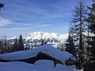 Ferienhaus in Haus im Ennstal - Blick auf das Dachsteinmassiv