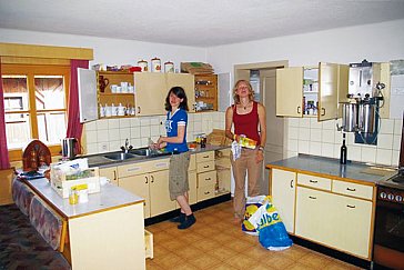 Ferienhaus in Kals am Grossglockner - Die Küche
