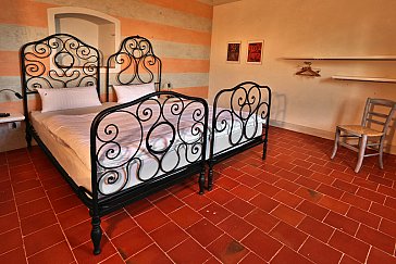 Ferienhaus in Mombaruzzo - Schlafzimmer 1 im ersten Stock