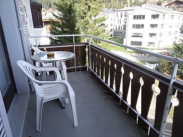 Ferienwohnung in Lenzerheide - Balkon