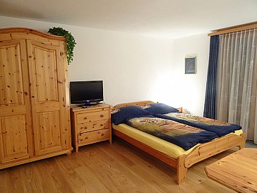 Ferienwohnung in Lenzerheide - Schlafbereich