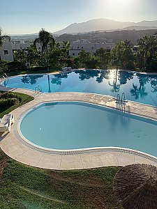 Ferienwohnung in Benahavis - 3 Pools für Erwachsene und 2 für Kinder