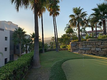 Ferienwohnung in Benahavis - Eines von zwei Putting Greens