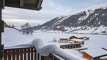 Ferienwohnung in Oberwald - Aussicht Winter