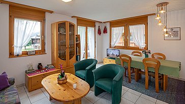 Ferienwohnung in Ulrichen - Wohnzimmer
