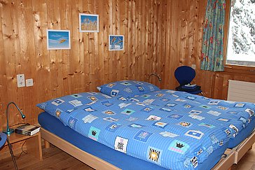 Ferienwohnung in Davos - Schlafzimmer