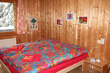 Ferienwohnung in Davos - Schlafzimmer