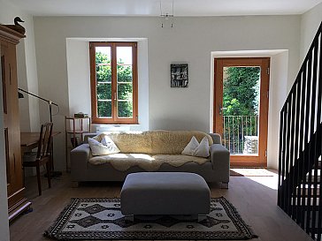 Ferienhaus in Tegna - Wohnzimmer