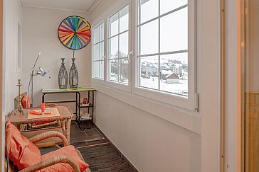 Ferienwohnung in Appenzell - Loggia