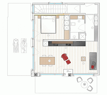 Ferienhaus Grundrissplan 2