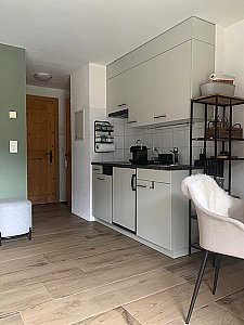 Ferienwohnung in Klosters - Küche