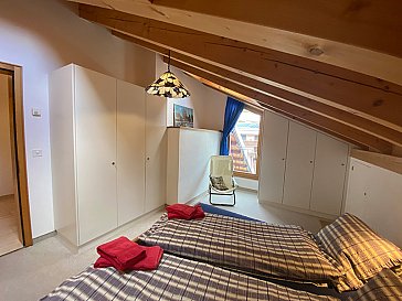 Ferienwohnung in Champfèr - Schlafzimmer