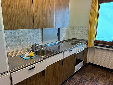 Ferienwohnung in Samedan - Küche