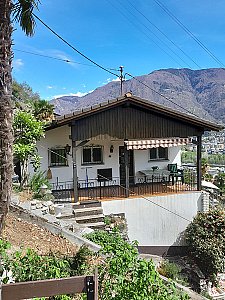 Ferienhaus in Monte Carasso - Ferienhaus mit Sitzplatz