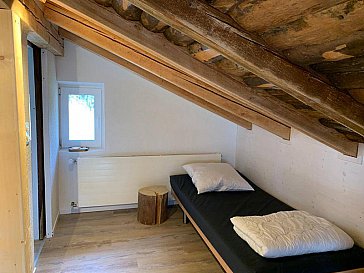 Ferienwohnung in Flumserberg-Tannenboden - Oberes Schlafzimmer