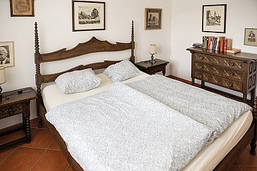Ferienhaus in Curio - Schlafzimmer mit Doppelbett