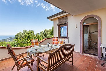 Ferienhaus in Magomadas - Terrasse