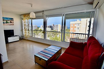 Ferienwohnung in Alicante-Playa San Juan - Aussblick aus dem Wohnzimmer