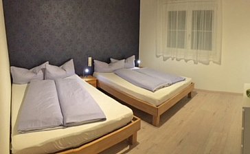 Ferienwohnung in St. Gallenkirch - 4-Bett-Zimmer mit fr. Betten