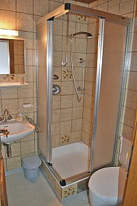 Ferienwohnung in Aschau - Dusche/WC