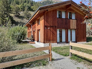Ferienhaus in Obergesteln - Hausansicht