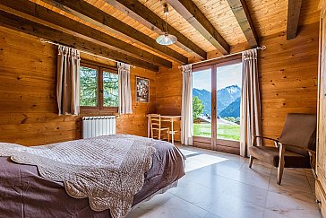 Ferienhaus in Châtel - Blick in die Schlafzimmer