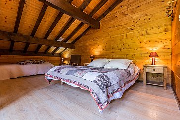 Ferienhaus in Châtel - Blick in die Schlafzimmer