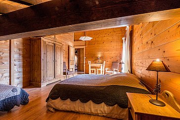 Ferienhaus in Châtel - Blick in die Schlafzimmer