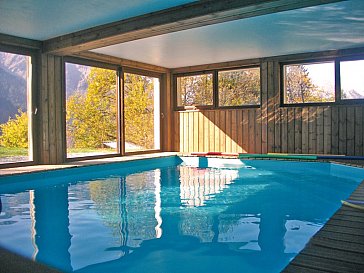 Ferienhaus in Châtel - Hauseigener Pool